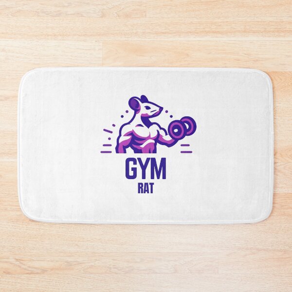 Item preview, Gym Rat - Workout Rat purple designed and sold by Weknes.