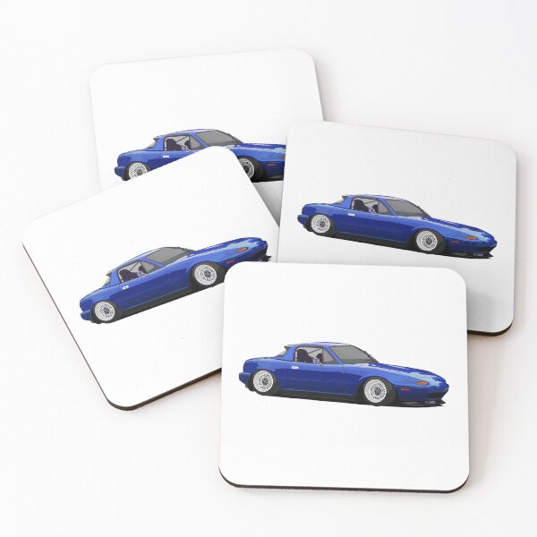 Item preview, Blue NA Mazda Miata Drawing designed and sold by Slammed Sketches.