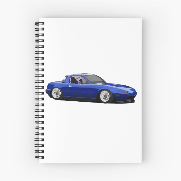 Item preview, Blue NA Mazda Miata Drawing designed and sold by Slammed Sketches.