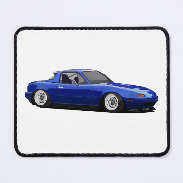 Item preview, Blue NA Mazda Miata Drawing designed and sold by Slammed Sketches.