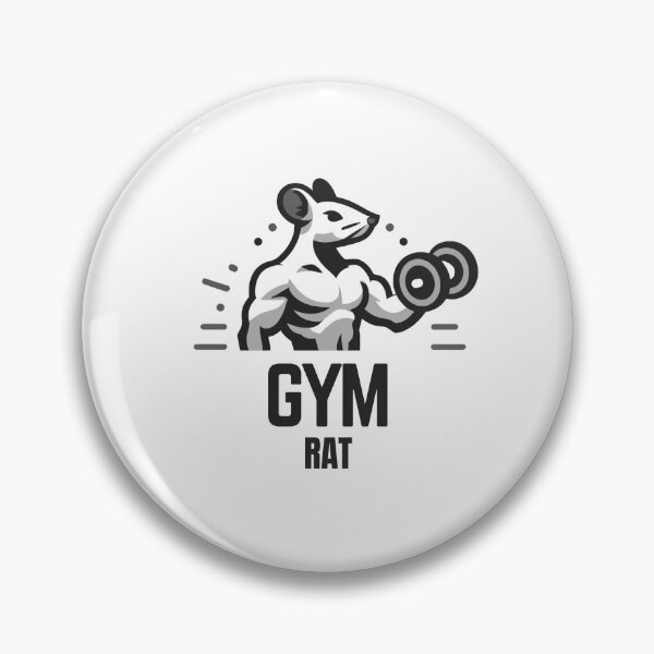 Item preview, Gym Rat - Workout Rat black designed and sold by Weknes.
