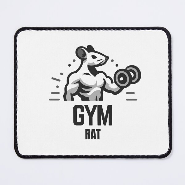 Item preview, Gym Rat - Workout Rat black designed and sold by Weknes.