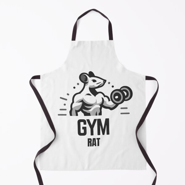 Item preview, Gym Rat - Workout Rat black designed and sold by Weknes.