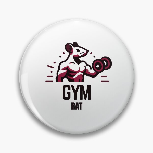 Item preview, Gym Rat - Workout Rat red designed and sold by Weknes.