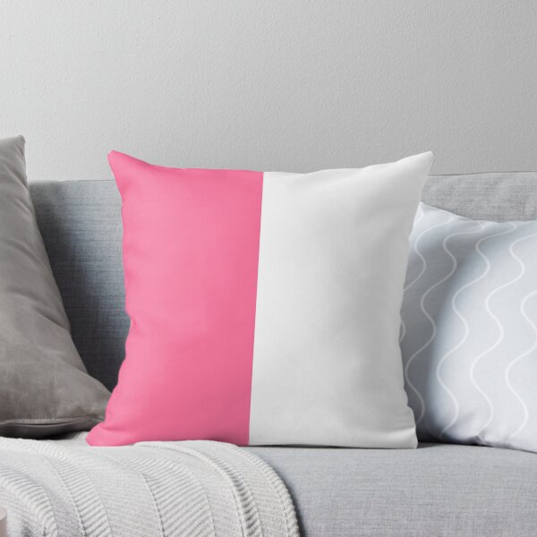 Item preview, Pink White Two Tone Color Split designed and sold by PatternTitan.