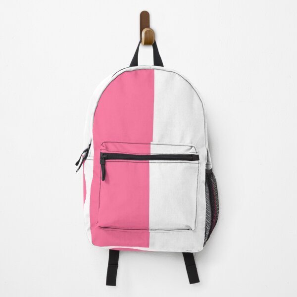 Item preview, Pink White Two Tone Color Split designed and sold by PatternTitan.