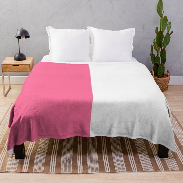 Item preview, Pink White Two Tone Color Split designed and sold by PatternTitan.