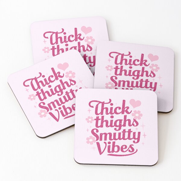 Item preview, Thick Thighs Smutty Vibes  designed and sold by BookWishEra.