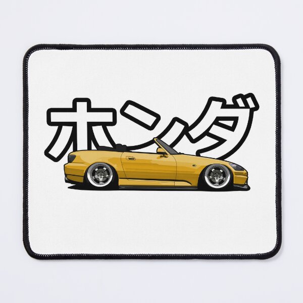 Item preview, Yellow JDM Honda S2000 S2k designed and sold by Slammed Sketches.