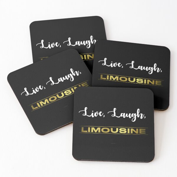 Item preview, Live, Laugh, Limousine designed and sold by Logo-A-GoGo.