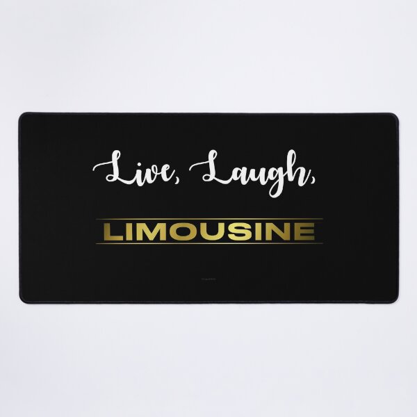 Item preview, Live, Laugh, Limousine designed and sold by Logo-A-GoGo.