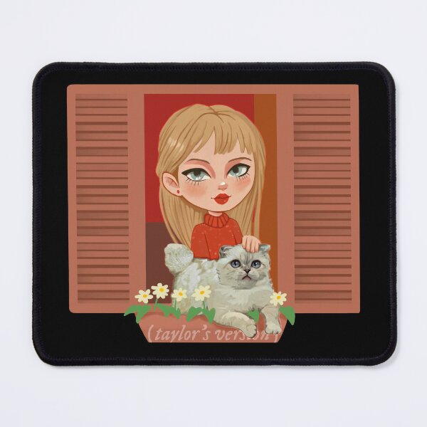 Item preview, Taylor Swift and Olivia Benson (cat) - Chibi Anime Fanart designed and sold by COSTFEIT.
