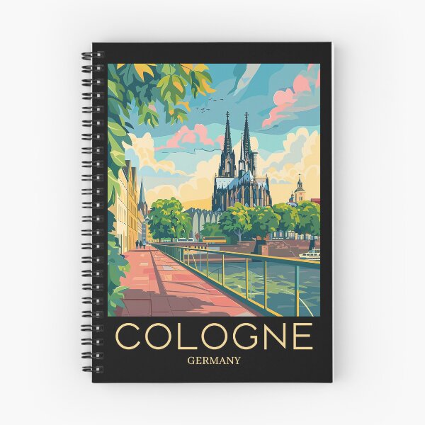Item preview, A Pop Art Travel Print of Cologne - Germany  designed and sold by StudioRedKoala.