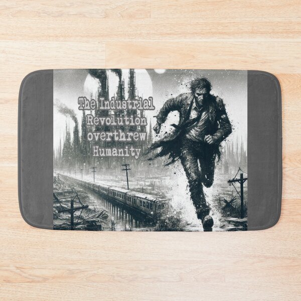 Item preview, The Industrial Revolution Overthrew Humanity designed and sold by Surreallytee.
