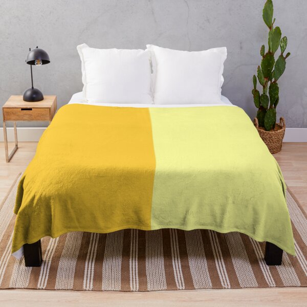 Item preview, Light Dark Yellow Two Tone Color Split designed and sold by PatternTitan.