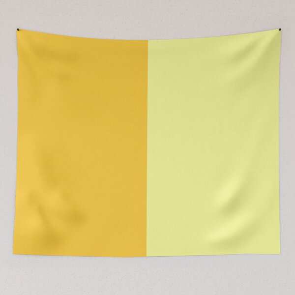 Item preview, Light Dark Yellow Two Tone Color Split designed and sold by PatternTitan.