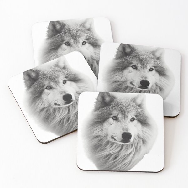 Item preview, White Arctic Wolf designed and sold by BeaGraphicsDesign.