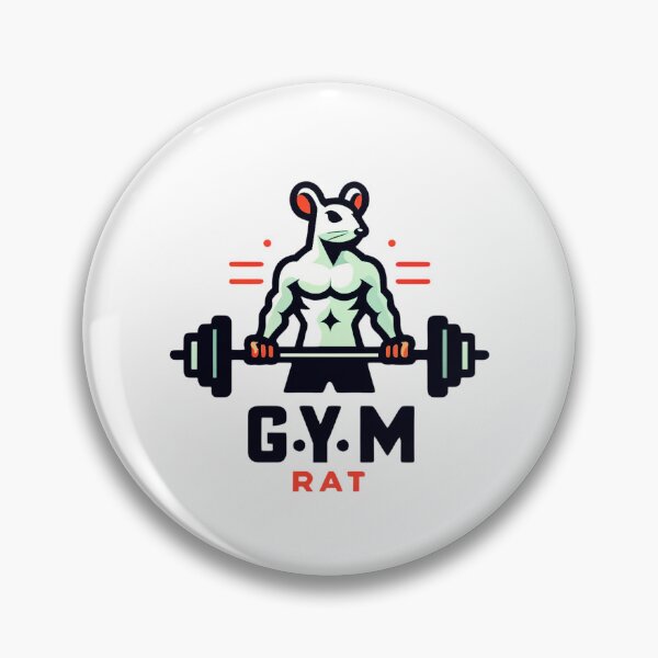 Item preview, Gym Rat Bodybuilding Motivation Multicolor designed and sold by Weknes.
