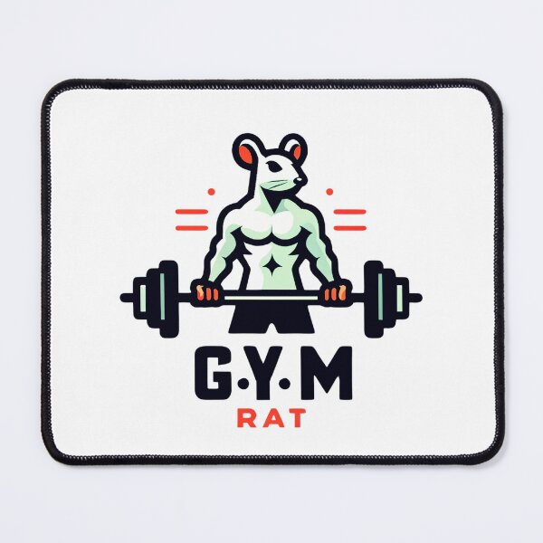Item preview, Gym Rat Bodybuilding Motivation Multicolor designed and sold by Weknes.