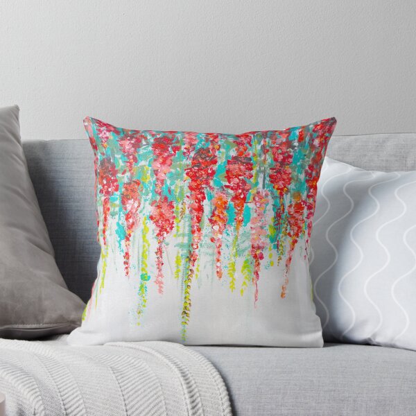 Item preview, Coral red cascading flowers, springtime is here designed and sold by Myartspace.