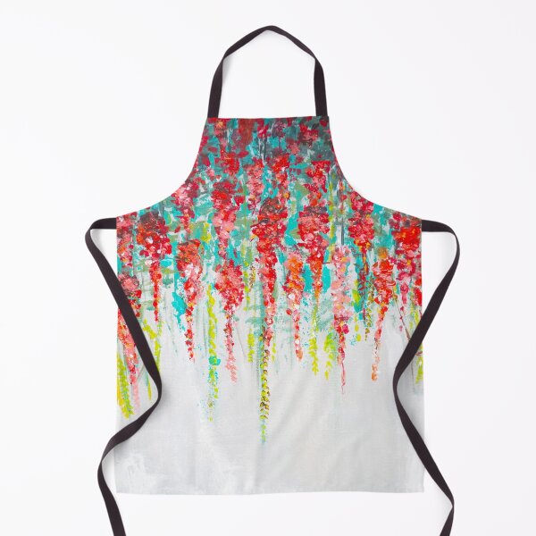 Item preview, Coral red cascading flowers, springtime is here designed and sold by Myartspace.