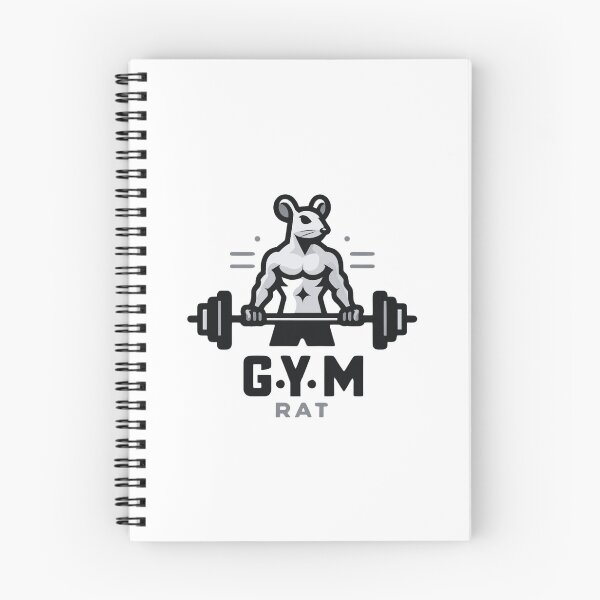 Item preview, Gym Rat Bodybuilding Motivation Grey designed and sold by Weknes.