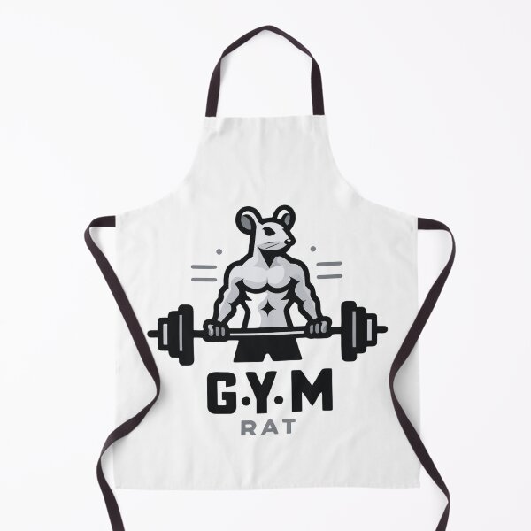 Item preview, Gym Rat Bodybuilding Motivation Grey designed and sold by Weknes.