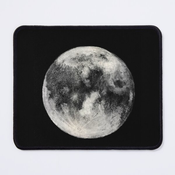 Item preview, Up there silence, moon abstract designed and sold by Myartspace.