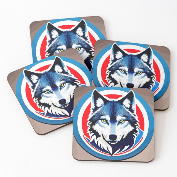 Item preview, Sentinel of the Wilds: The Wolf Target Emblem designed and sold by Highlandkings.