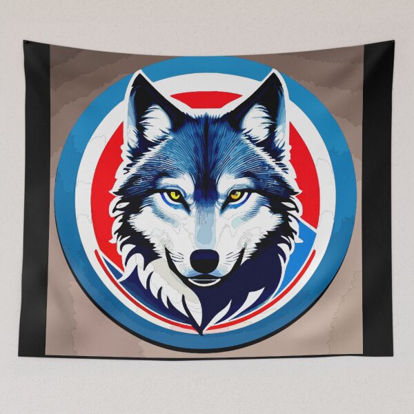Item preview, Sentinel of the Wilds: The Wolf Target Emblem designed and sold by Highlandkings.