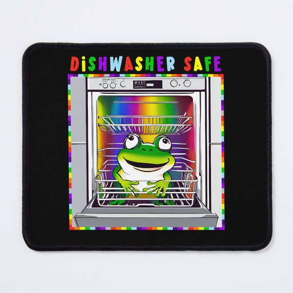 Item preview, Dishwasher Safe With Funny Frog designed and sold by LadyGoodwill.