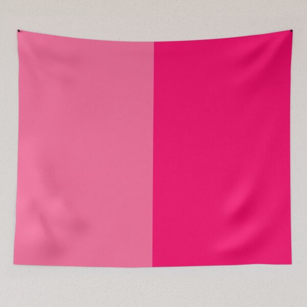 Item preview, Light Dark Pink Two Tone Color Split designed and sold by PatternTitan.