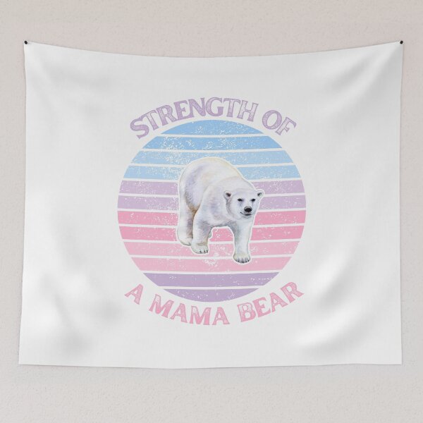 Item preview, Bear Grazer - Strength of a mama bear designed and sold by PawsitivelyElla.