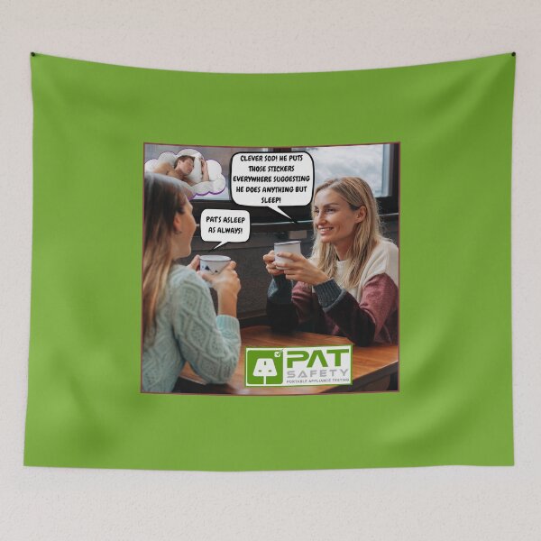 Item preview, Pat Testing Funny Design designed and sold by CoyoteGifts.