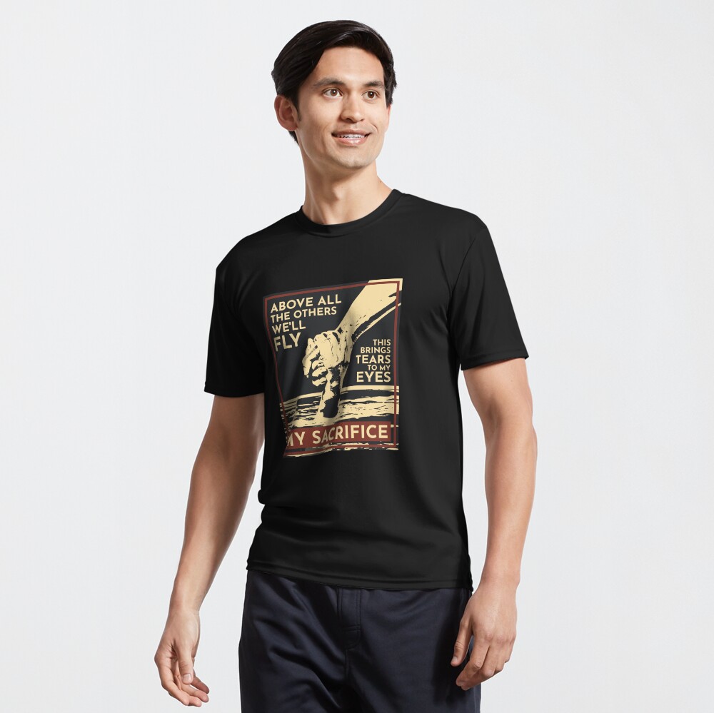 My Sacrifice Creed Rock Fitted V-Neck T-Shirt