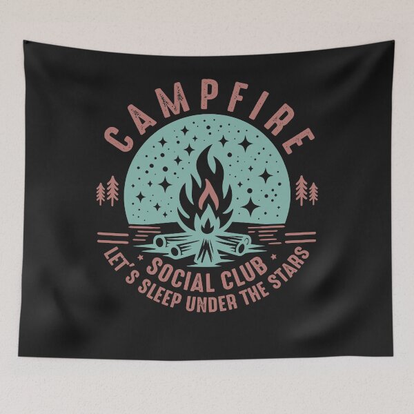 Item preview, Nature Inspired Campfire Social Club designed and sold by AlienOccupation.
