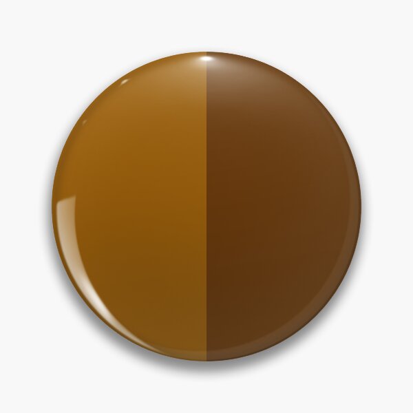 Item preview, Light Dark Brown Two Tone Color Split designed and sold by PatternTitan.
