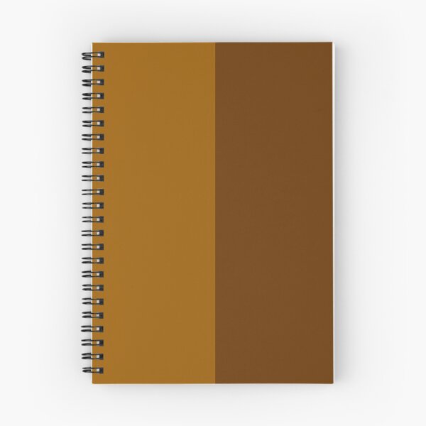 Item preview, Light Dark Brown Two Tone Color Split designed and sold by PatternTitan.