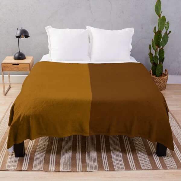 Item preview, Light Dark Brown Two Tone Color Split designed and sold by PatternTitan.