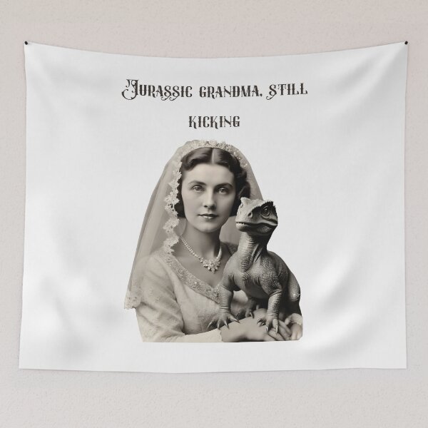 Item preview, Jurassic Grandma: Timeless Adventure designed and sold by GorinART.
