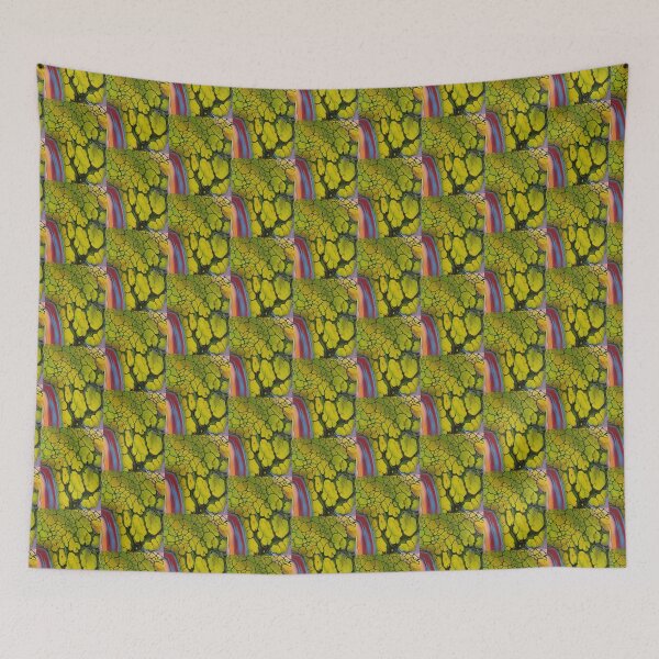 Item preview, Colorful Waterfall and Yellow Leaves designed and sold by Spiralwaterlily.