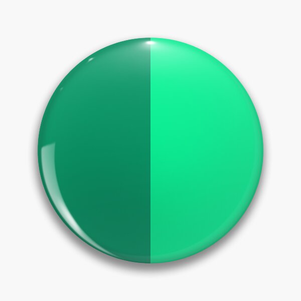 Item preview, Light Dark Green Two Tone Color Split designed and sold by PatternTitan.