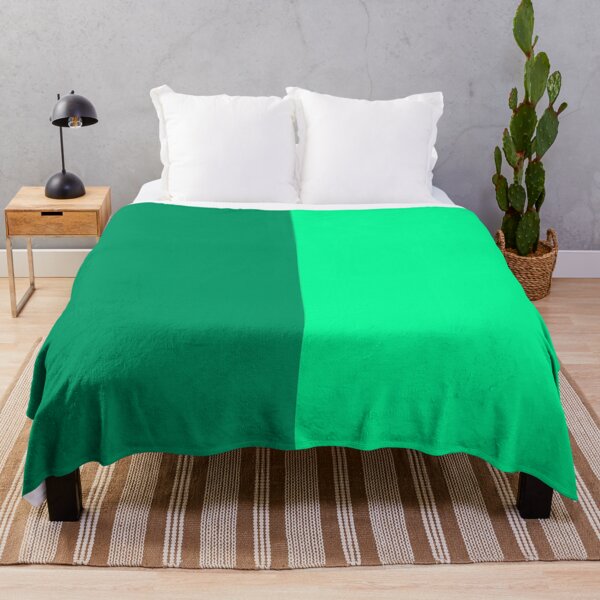 Item preview, Light Dark Green Two Tone Color Split designed and sold by PatternTitan.