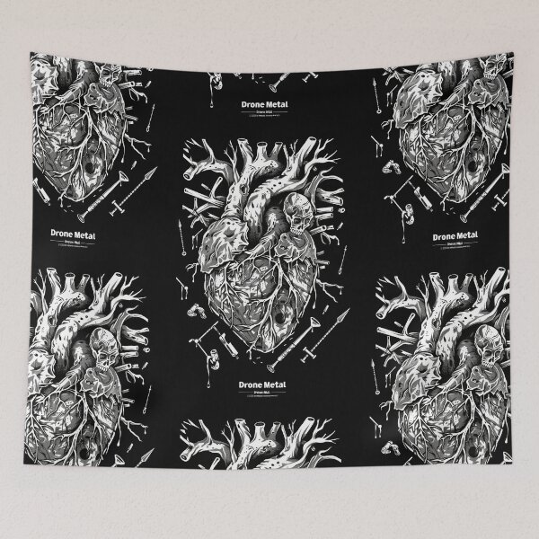Item preview, Drone Metal Heart Vibes Dark soul in Mind designed and sold by Piotrek0001.