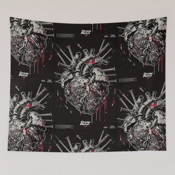 Item preview, Drone Metal Heart Vibes Dark soul in Mind designed and sold by Piotrek0001.