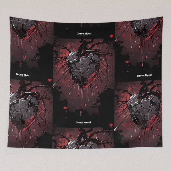 Item preview, Drone Metal Heart Vibes Dark soul in Mind designed and sold by Piotrek0001.
