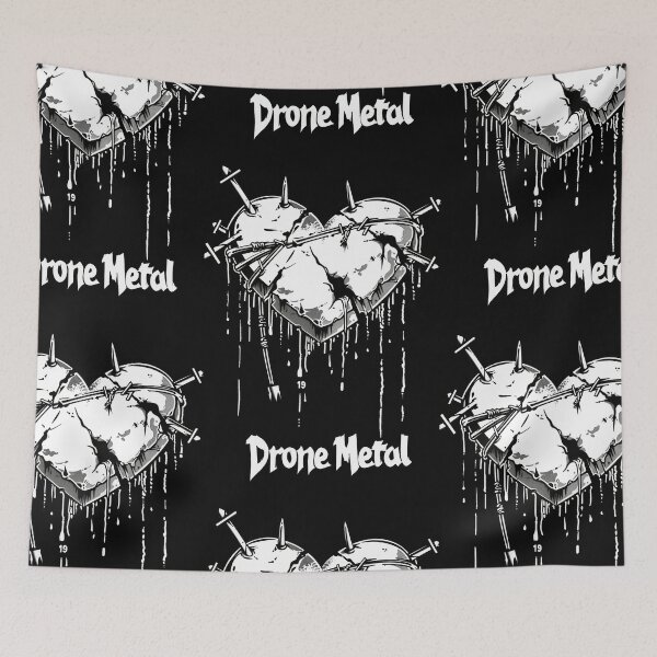Item preview, Drone Metal Heart Vibes Dark soul in Mind designed and sold by Piotrek0001.