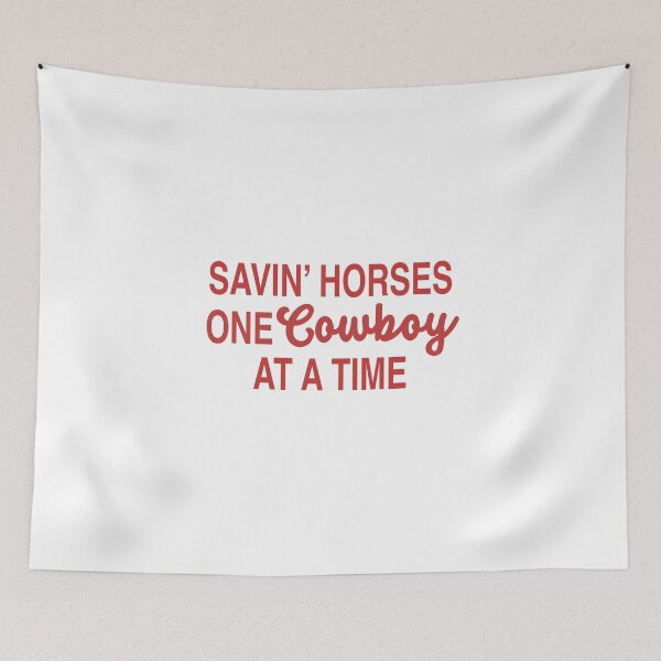 Item preview, Savin Horses One Cowboy at a Time designed and sold by Katherine Mandeville.