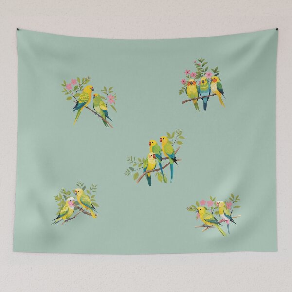 Item preview, The Parakeet Conference. designed and sold by Palanor.