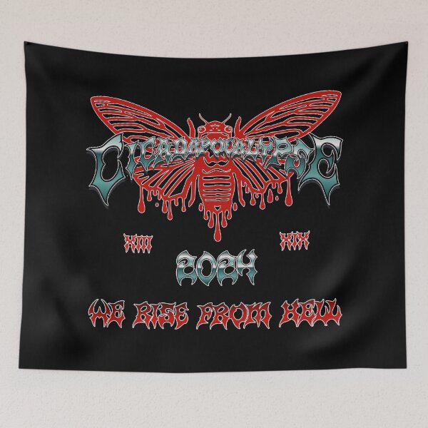 Item preview, Cicadapocalypse 2024 designed and sold by SparklefilthStudios.